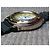 Relógio Seiko Alba Super Dimension Panelight Quartz V671-6A20 Preto Branco Amarelo Gold hardware - vista 10