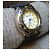 Relógio Seiko Alba Super Dimension Panelight Quartz V671-6A20 Preto Branco Amarelo Gold hardware - vista 2