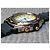 Relógio Seiko Alba Super Dimension Panelight Quartz V671-6A20 Preto Branco Amarelo Gold hardware - vista 9