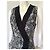 Proenza Schouler Vestido de seda estampado abstrato preto e branco - vista 2