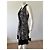 Proenza Schouler Vestido de seda estampado abstrato preto e branco - vista 3