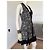 Proenza Schouler Vestido de seda estampado abstrato preto e branco - vista 4