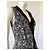 Proenza Schouler Vestido de seda estampado abstrato preto e branco - vista 7