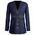 Chanel Giacca in tweed blu navy Métiers d'Art 2019 D'oro