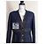Chanel Giacca in tweed blu navy Métiers d'Art 2019 D'oro - vista 5