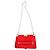 Proenza Schouler Schultertasche aus rotem Leder mit Python-Prägung