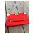 Proenza Schouler Schultertasche aus rotem Leder mit Python-Prägung - Ansicht 2