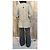 Autre Marque Chaqueta Steinbock de lana y cachemira Verde Gris - vista 4