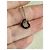 Tiffany & Co. Elsa Peretti Open Heart Halskette aus Jade und Silber Schwarz - Ansicht 7