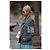 Chanel schwarze Schimmer-Tweed-Jacke mit CC-Knöpfen 34 FR - Ansicht 2