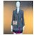 Chanel schwarze Schimmer-Tweed-Jacke mit CC-Knöpfen 34 FR - Ansicht 3