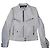 Redskins Weiße Lederjacke