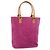 Céline CELINE C Macadam Canvas Tote Bag Wildleder Rosa Gold Authentisch 187769A Pink Golden