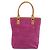 Céline CELINE C Macadam Canvas Tote Bag Wildleder Rosa Gold Authentisch 187769A Pink Golden - Ansicht 2