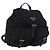 Zaino PRADA Nylon Nero Argento Auth 185957