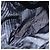 Zaino PRADA Nylon Nero Argento Auth 185957 - vista 10