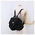 Zaino PRADA Nylon Nero Argento Auth 185957 - vista 31