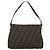 FENDI Mamma Baguette Schultertasche aus Zucca Canvas Schwarz Braun Authentisch 186037SAM - Ansicht 2