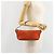 Borsa GUCCI Scamosciata Arancione Oro 039 1103 Auth BA13451 D'oro - vista 21