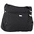 Borsa a tracolla GUCCI Tela Nera Argento 019 0304 Auth bs35389 Nero