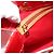 LOUIS VUITTON Borsa Monogram Vernis Reade MM Rosso Rouge M91086 LV Auth 185756 - vista 19