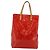 LOUIS VUITTON Borsa Monogram Vernis Reade MM Rosso Rouge M91086 LV Auth 185756 - vista 2