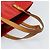 LOUIS VUITTON Borsa Monogram Vernis Reade MM Rosso Rouge M91086 LV Auth 185756 - vista 7