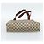 Bolsa Tote GUCCI GG Supreme Web Sherry Line PVC Bege Auth 187804 - vista 5