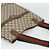 Bolsa Tote GUCCI GG Supreme Web Sherry Line PVC Bege Auth 187804 - vista 6