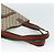 Bolsa Tote GUCCI GG Supreme Web Sherry Line PVC Bege Auth 187804 - vista 7