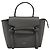 Céline Borsa a mano CELINE Pico Belt in pelle 2way Grigio Oro Auth 186203 Marrone D'oro - vista 13