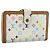 LOUIS VUITTON Portafoglio Viennois Multicolor White M92987 Auth 186548 Bianco