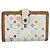 LOUIS VUITTON Portafoglio Viennois Multicolor White M92987 Auth 186548 Bianco - vista 13