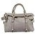 Borsa a mano Miu Miu Ribbon in pelle 2way Viola Oro Auth 186822V D'oro Porpora - vista 13