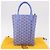 Borsa GOYARD Herringbone 2025 Poitiers Iris Limited Edition PVC Blue Auth SW2344SM - vista 12