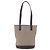 Céline Bolso Tote CELINE C Macadam Canvas Beige Oro Auth 187756 Dorado - vista 2