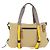 Borsa Tote LOEWE Loewe Nature Canvas 2way Beige Silver Auth 186333A Argento - vista 13