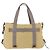 Borsa Tote LOEWE Loewe Nature Canvas 2way Beige Silver Auth 186333A Argento - vista 2