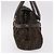 Bolso de Mano FENDI Zucca Canvas Negro Marrón Auténtico 186332 Castaño - vista 4