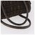 Bolso de Mano FENDI Zucca Canvas Negro Marrón Auténtico 186332 Castaño - vista 7