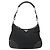 PRADA Schultertasche Nylon Leder Schwarz Silber Auth 179529A - Ansicht 13