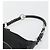 PRADA Schultertasche Nylon Leder Schwarz Silber Auth 179529A - Ansicht 14