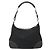 PRADA Schultertasche Nylon Leder Schwarz Silber Auth 179529A - Ansicht 2