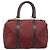 Borsa Boston Christian Dior Trotter Canvas Scamosciato Rosso Oro Autentica 186895 - vista 13