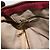 Borsa Boston Christian Dior Trotter Canvas Scamosciato Rosso Oro Autentica 186895 - vista 19