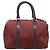 Borsa Boston Christian Dior Trotter Canvas Scamosciato Rosso Oro Autentica 186895 - vista 2