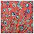 Hermès HERMES Carré 90 Sciarpa "fantaisies indiennes" Seta Rossa Auth 186543 Rosso - vista 6