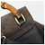 Mochila GUCCI Bamboo de ante azul marino y oro 003 2058 0016 Auth 183957 Dorado - vista 10