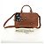 LOEWE Studio Ghibli My Neighbor Totoro Amazona 28 Leather 2way Auth 167413SM Marrone Argento - vista 12