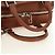 LOEWE Studio Ghibli My Neighbor Totoro Amazona 28 Leather 2way Auth 167413SM Marrone Argento - vista 7